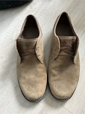 Original Penguin Men's Chukka Dress Shoes in Brown